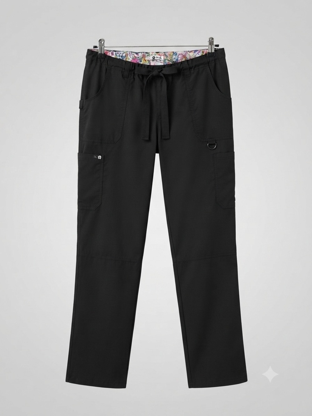 Koi Lindsey 701-T Women's Black Scrub Pants Extra Large Tall